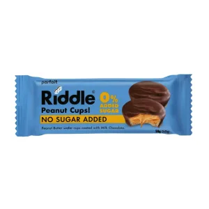 RIDDLE GALLETAS DE CACAHUETE CHOCO, SIN AZUCAR 50G