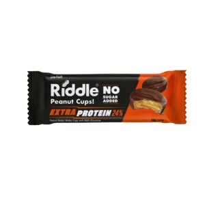 RIDDLE GALLETA DE CACAHUETE CHOCO, SIN AZUCAR 24% PROTEIN 50G