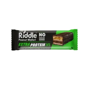 RIDDLE BARRITA MANTEQUILLA CACAHUETE 24% PROTEIN 50G