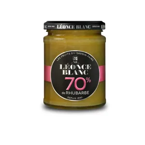 LEONCE BLANC MERMELADA 70% RUIBARDO 320G