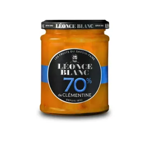 LEONCE BLANC MERMELADA 70% MANDARINA 320G