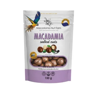 NUECES DE MACADAMIA SALADAS CASCARA BOLSA 150G
