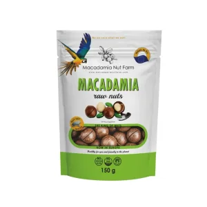 NUECES DE MACADAMIA CASCARA BOLSA 150G