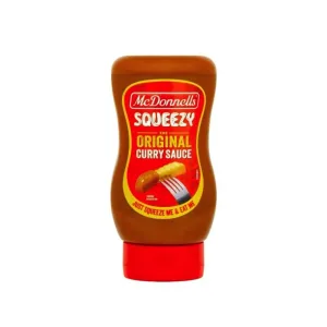 MCDONNELLS SALSA CURRY ORIGINAL SQUEZZY 350G
