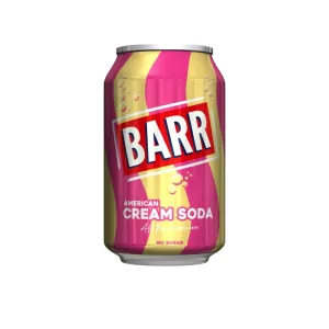 BARR CREAM SODA LATA 33CL