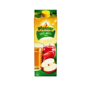 PFANNER ZUMO MANZANA BRIK 2 LT 100%