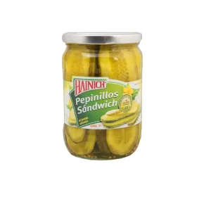 HAINICH PEPINILLOS SANDWICH 580ML