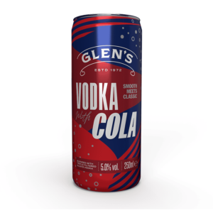 Glens RTD Cola Lata 250ml 5%