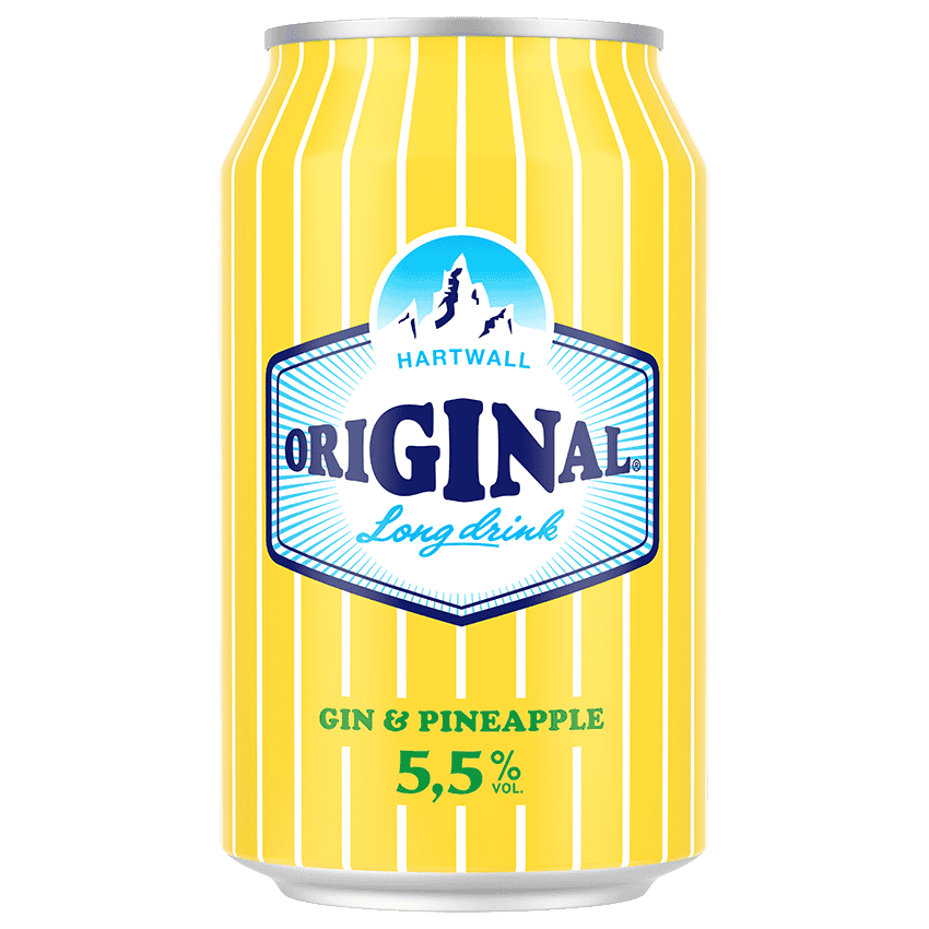Hartwall Original LD Pineapple Can 24x330ml