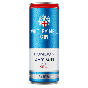 Whitley Neill London Dry Gin Can 12x250ml